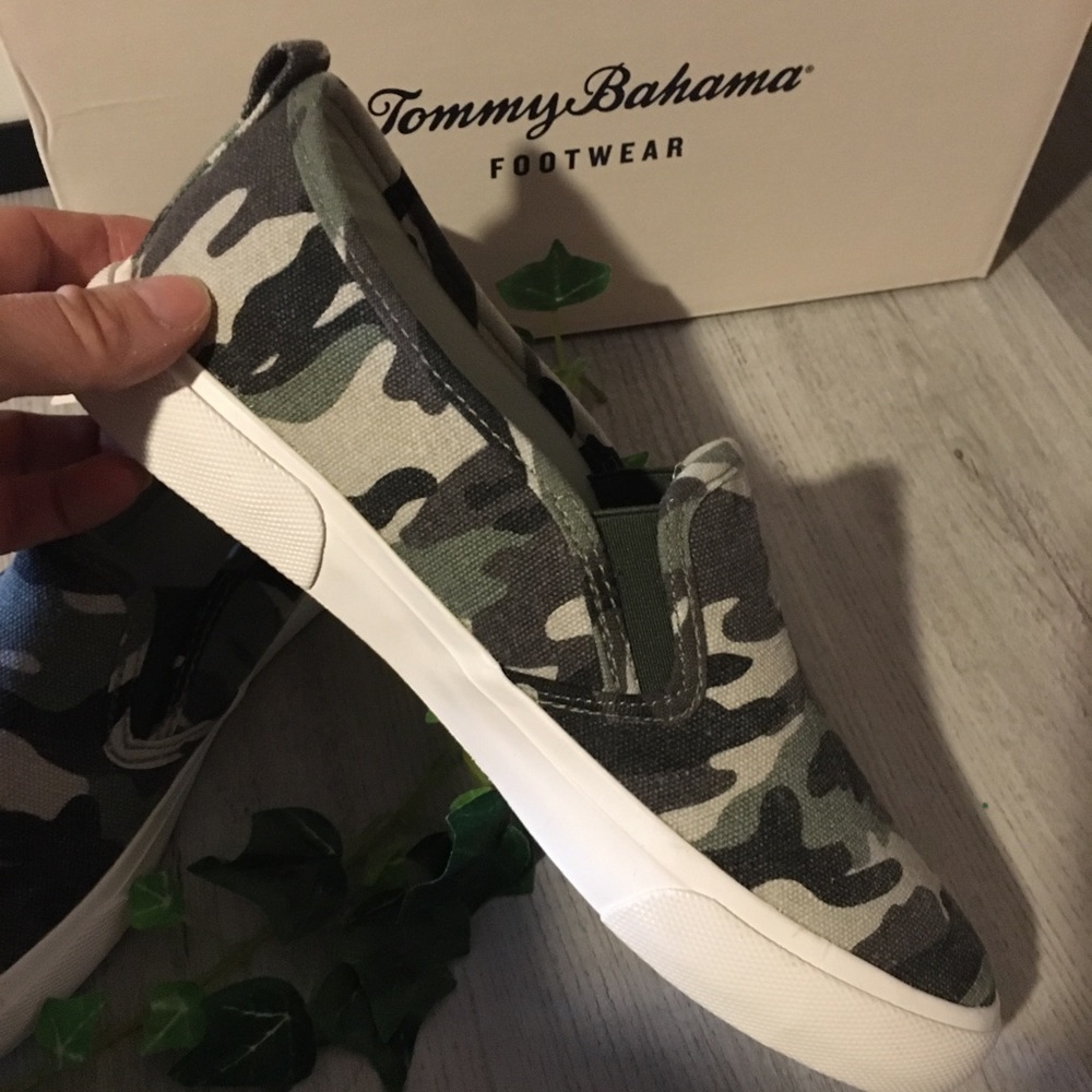 🖤💚Tommy Bahamas Camo Loafers 💚🖤 - Picture 4 of 8